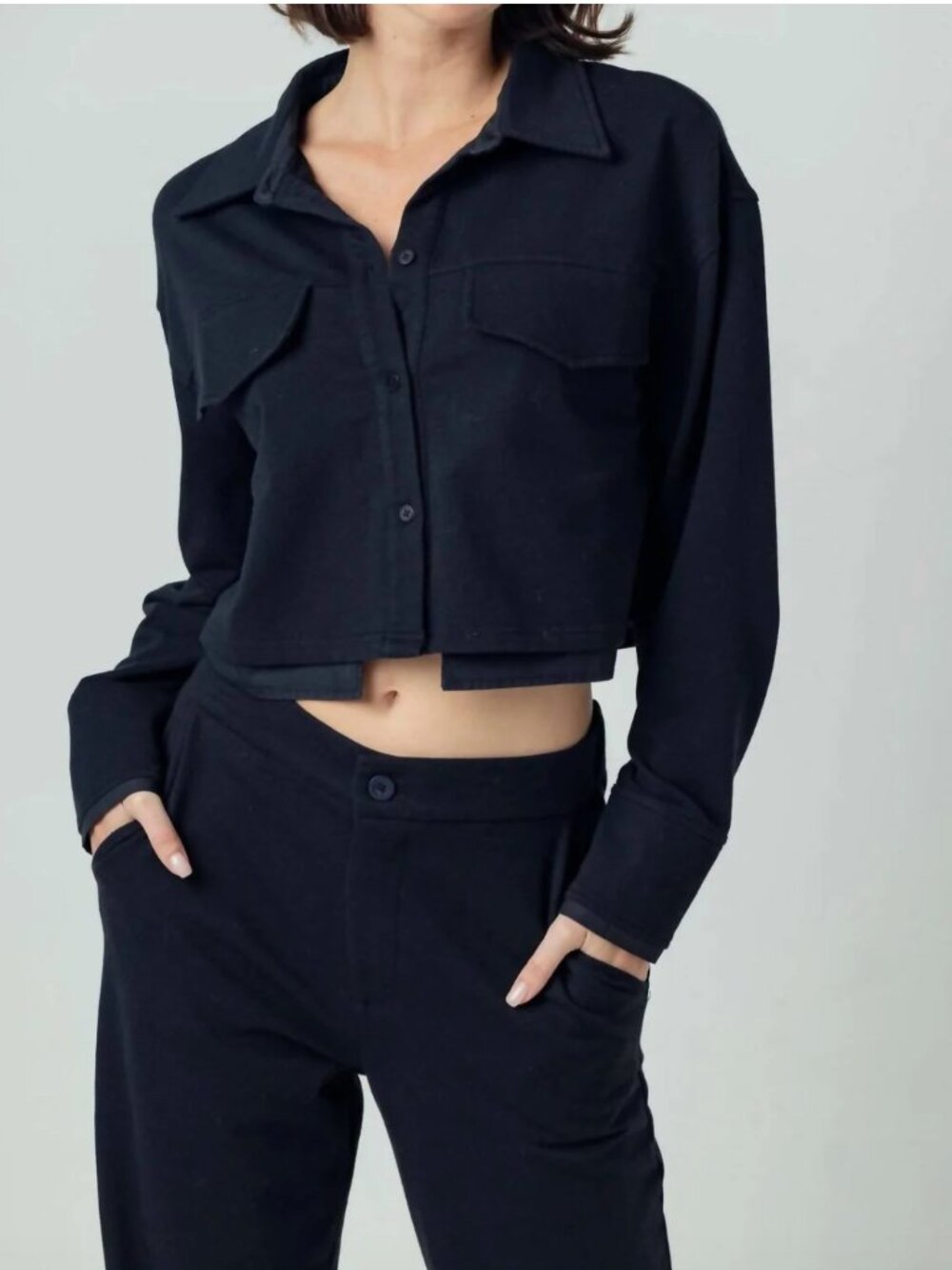 NWT Sundays Clarke Shirt - Black / M